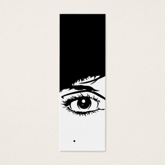 Abstract Girls Face Bookmark (Front)