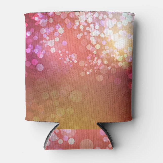 Abstract glamorous sparkle background. can cooler (Front)