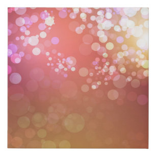 Abstract glamorous sparkle background. faux canvas print