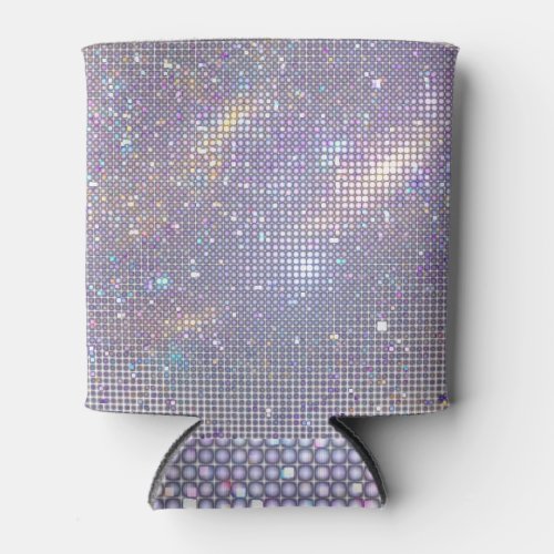 Abstract glittering geometric texture can cooler