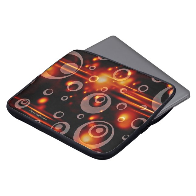 Abstract Glory Laptop Sleeve (Front Top)