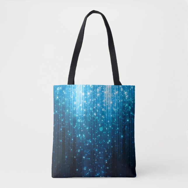 Abstract glowing background tote bag (Front)