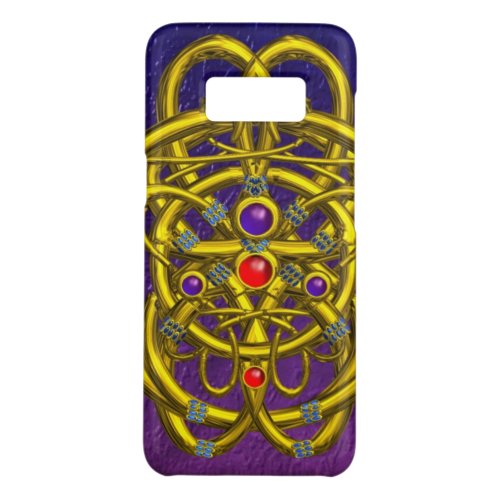 ABSTRACT GOLD CELTIC KNOTS WITH GEMSTONES Case_Mate SAMSUNG GALAXY S8 CASE