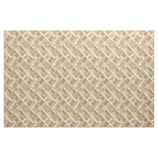 Abstract Gold Geometric Pattern with Metallic Fabric