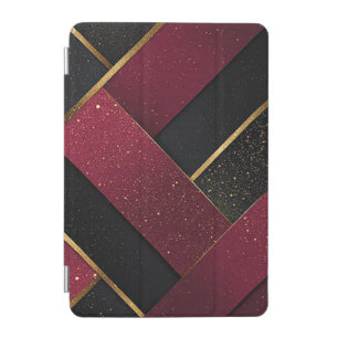 Abstract Gold Glitter iPad Mini Cover