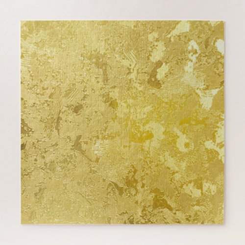Abstract Gold Grunge Texture Background Jigsaw Puzzle
