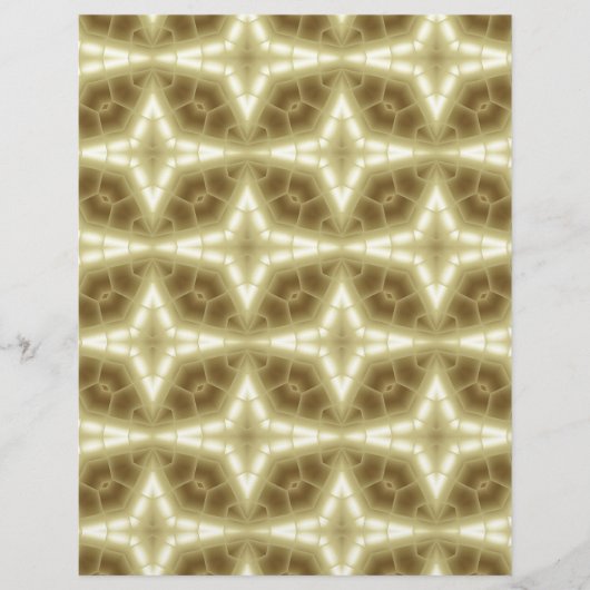 Abstract Gold Pattern (Front)