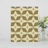 Abstract Gold Pattern (Standing Front)