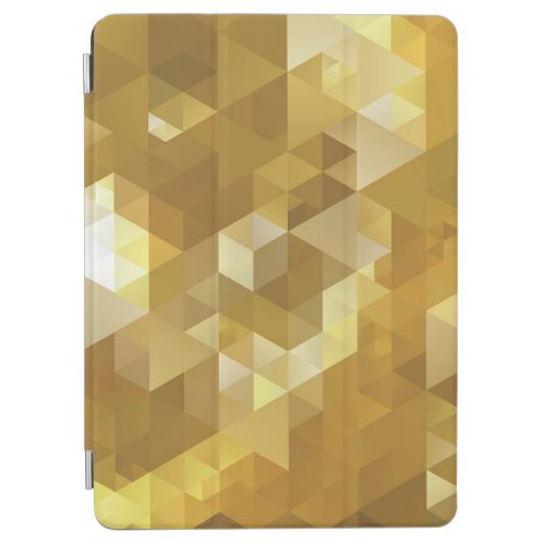 Abstract Gold Triangle Texture iPad Air Cover