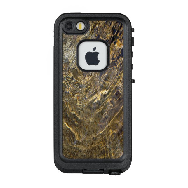 Abstract Golden Fountain Water 2 LifeProof iPhone Case (Back)