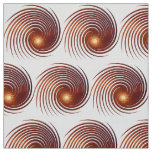 Abstract Golden geometric pattern. Fabric