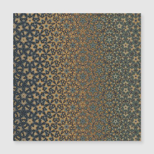 Abstract golden luxury floral generative geometric