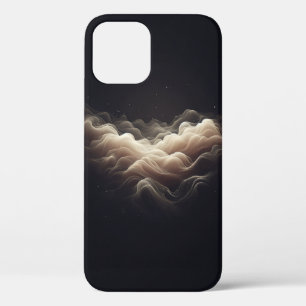 Abstract Golden Nebula Phone Case Dreamy Gold Dust