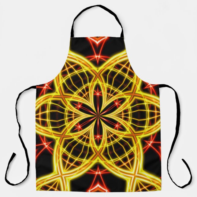 Abstract golden stage light. apron (Front)