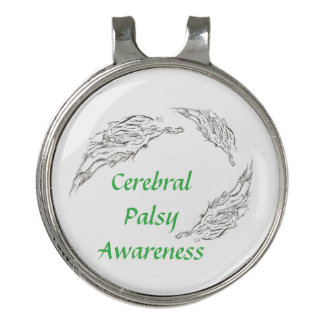 abstract golf hat clip