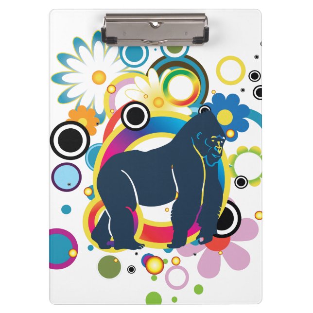 Abstract Gorilla Clipboard (Front)