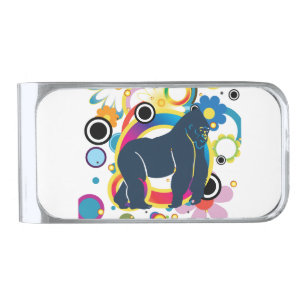 Abstract Gorilla Money Clip