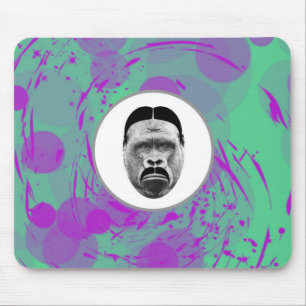 Abstract Gorilla Mousepad