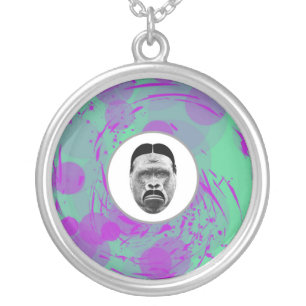 Abstract Gorilla Necklace