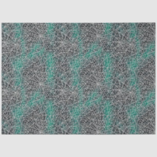 Abstract Gotth style spider web pattern Tissue Paper