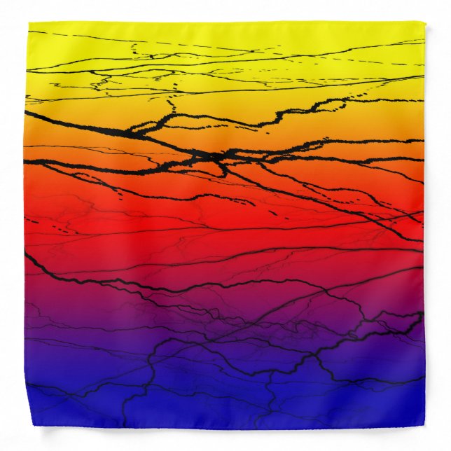 Abstract Gradient  Bandana (Front)