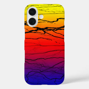 Abstract Gradient iPhone 16 Case