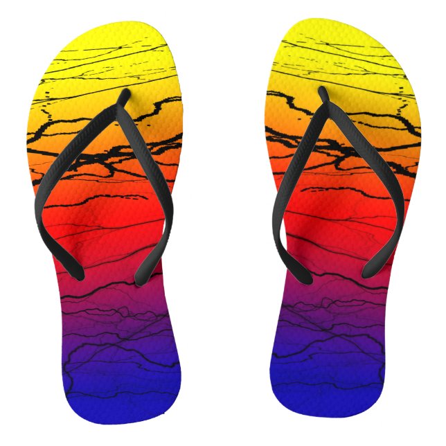 Abstract Gradient Flip Flops (Footbed)