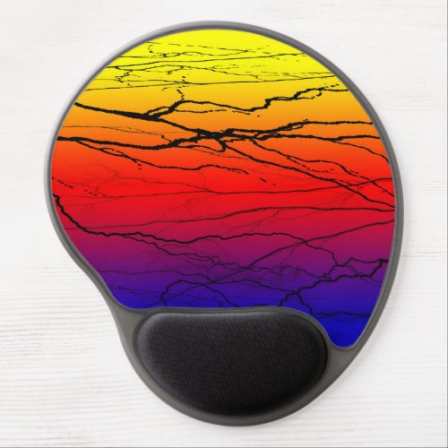 Abstract Gradient Gel Mouse Pad