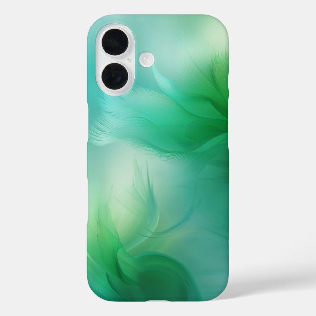 Abstract Gradient Green and Blue  Case-Mate iPhone Case (Back)