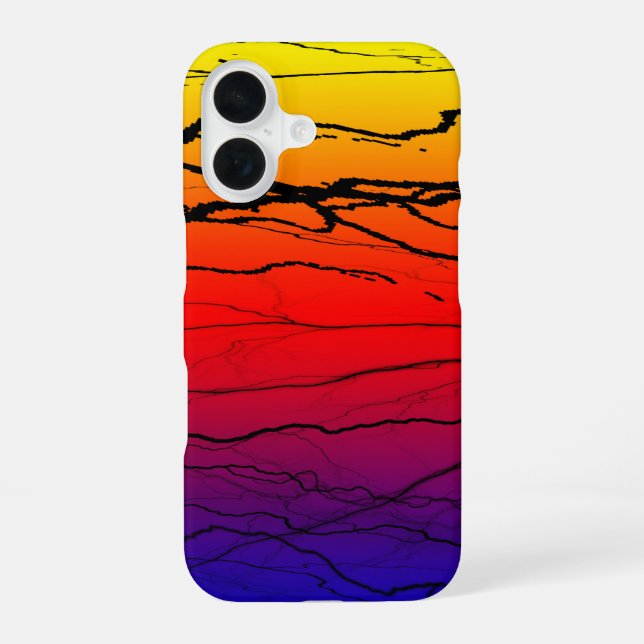 Abstract Gradient Iphone Case (Back)