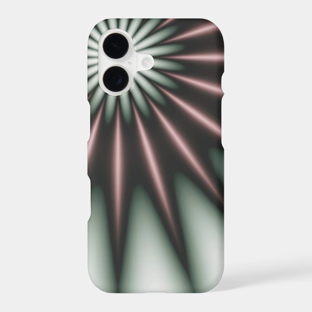 Abstract Gradient Light Burst Case-Mate iPhone Case (Back)
