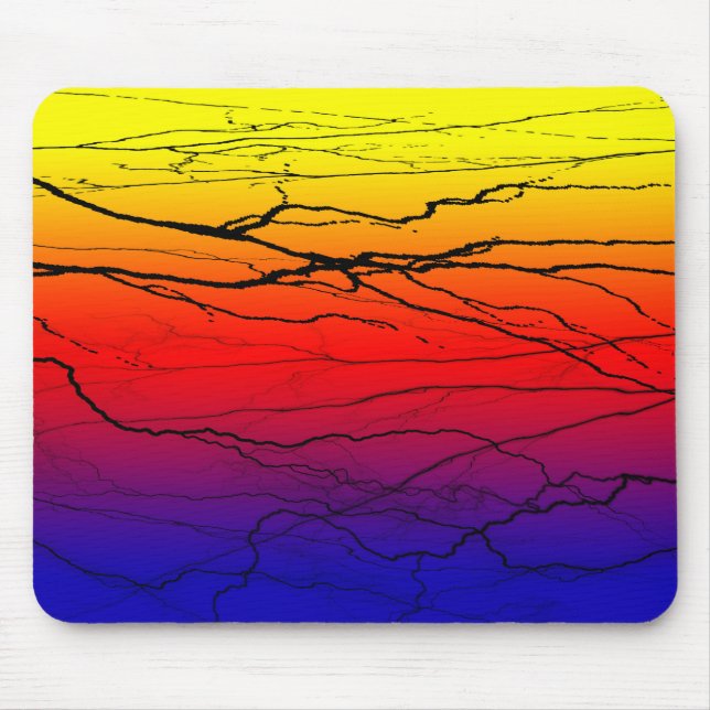 Abstract Gradient Mouse Pad (Front)