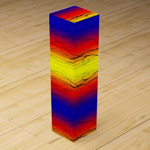 Abstract Gradient Wine Box