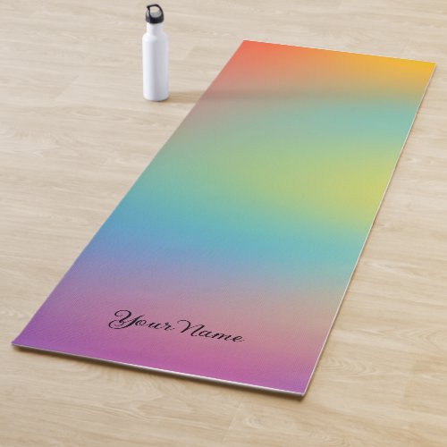 Abstract Gradient Yoga Mat