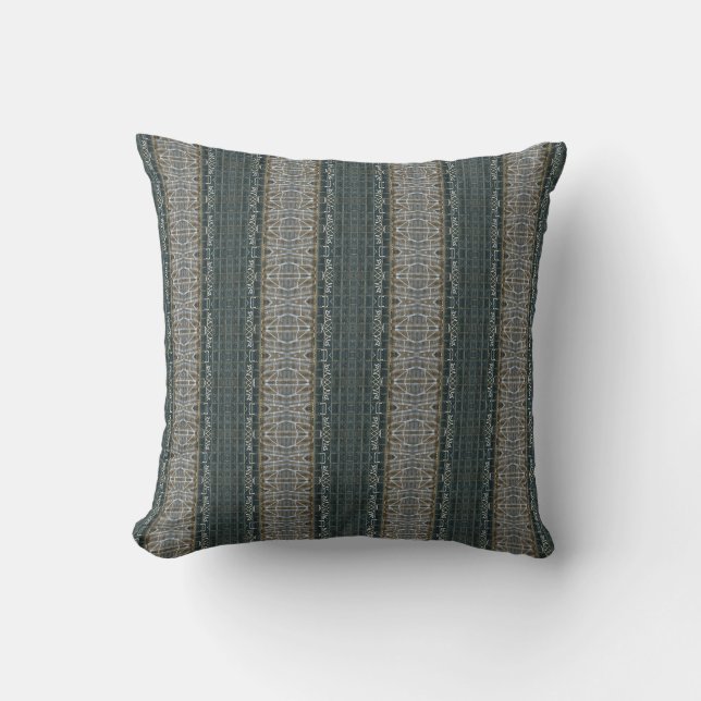abstract graffiti pattern. throw pillow (Front)