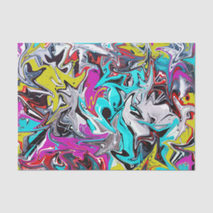 Abstract Graffiti Tissue Paper