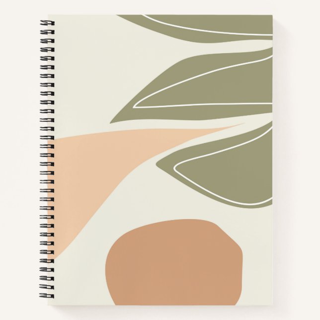 Abstract Graphic Art Vol.08 Notebook (Front)