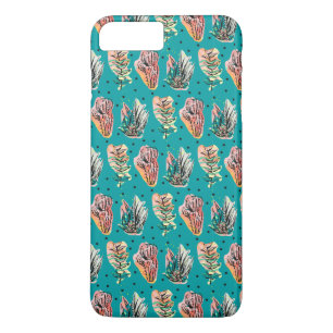 Abstract Graphic Cactus Succulent Pattern iPhone 8 Plus/7 Plus Case