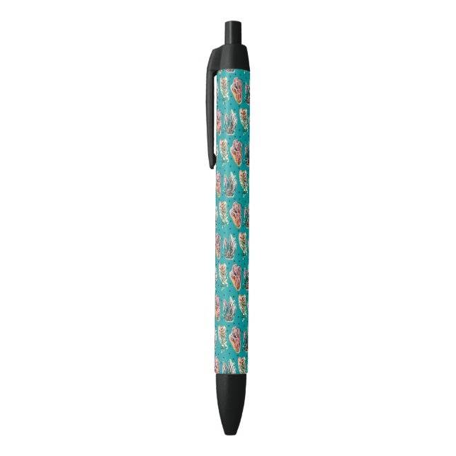Abstract Graphic Cactus Succulent Pattern Pen (Top (Vertical))