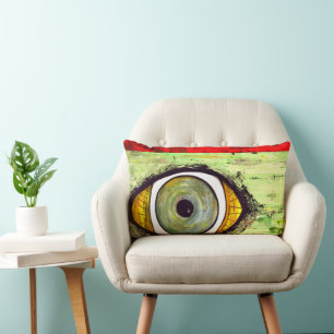 Abstract Graphic Lumbar Pillow