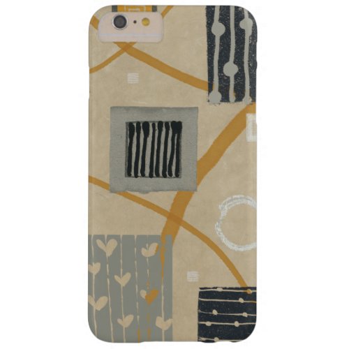 Abstract Graphic Tiles Barely There iPhone 6 Plus Case