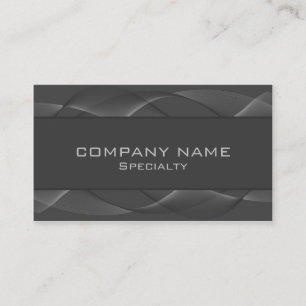 Abstract gray Business Cards