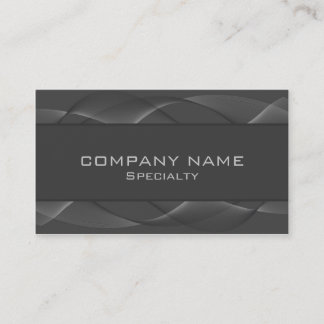 Abstract gray Business Cards
