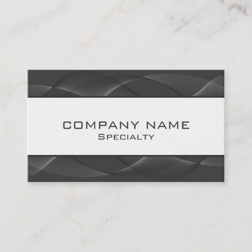 Abstract gray Business Cards