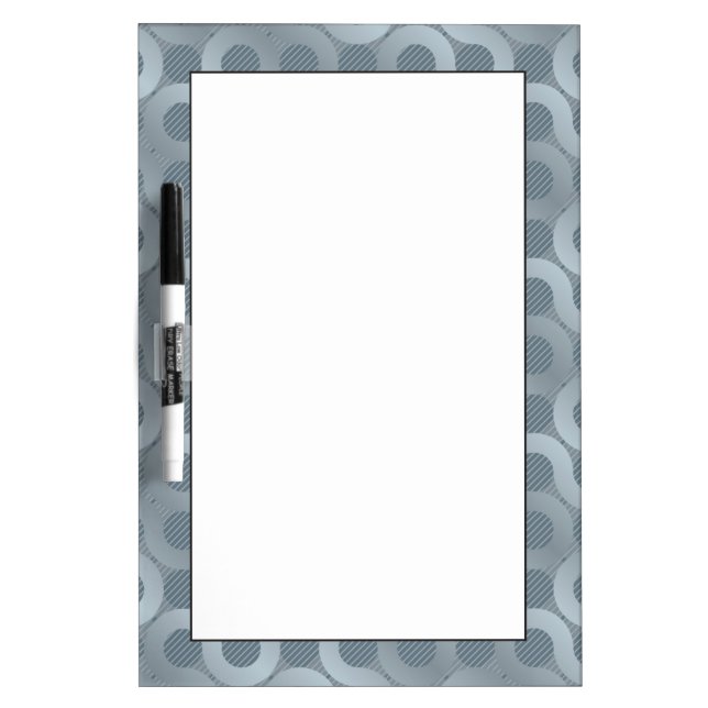 Abstract gray flow background dry erase board (Front)