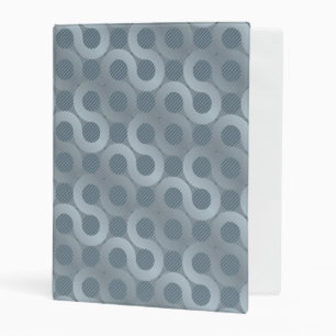 Abstract gray flow background mini binder