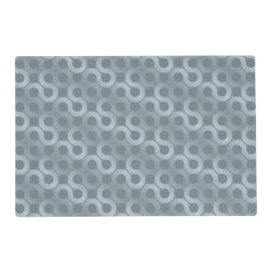 Abstract gray flow background placemat