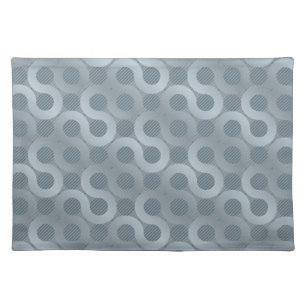 Abstract gray flow background placemat