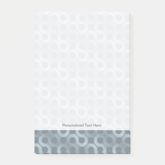 Abstract gray flow background post-it notes (Front)