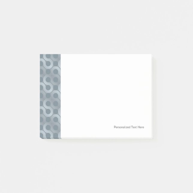 Abstract gray flow background post-it notes (Front)